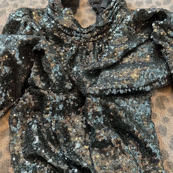 GUC Anthro Sunday in Brooklyn Luna Sequin blouse - Picture 6 of 14